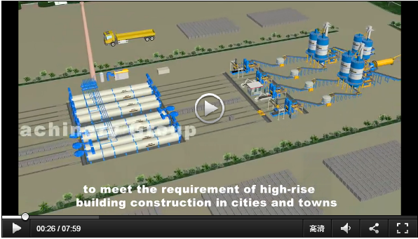 sand-lime brick production