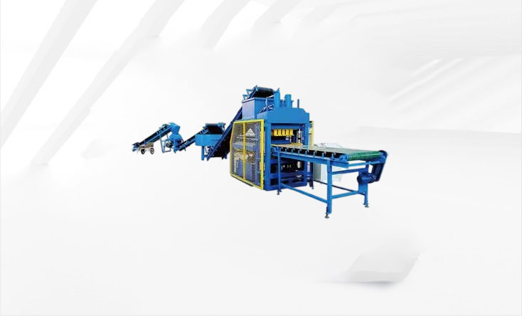 QT4-10 automatic interlocking brick machine