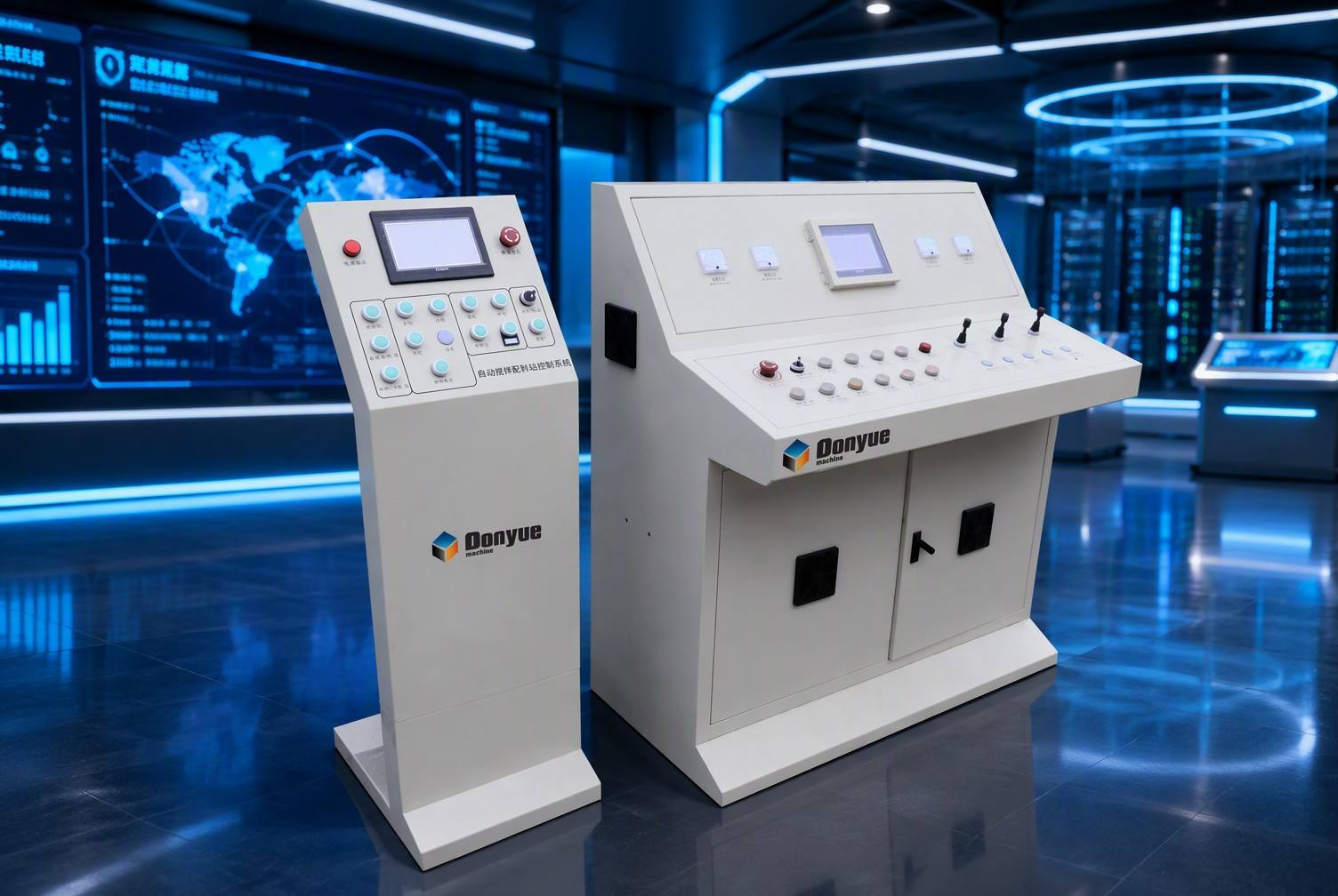 Block machine Integrated Control System 
