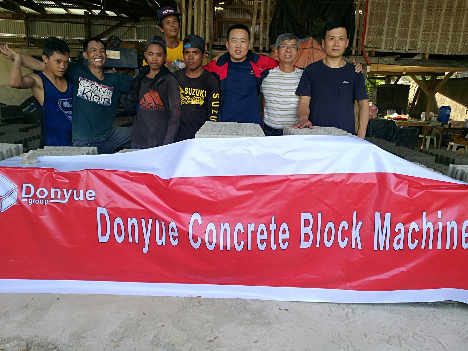 Dongyue Machinery Secures Repeat QT6-15 Hollow Block Machine Order from the Philippines